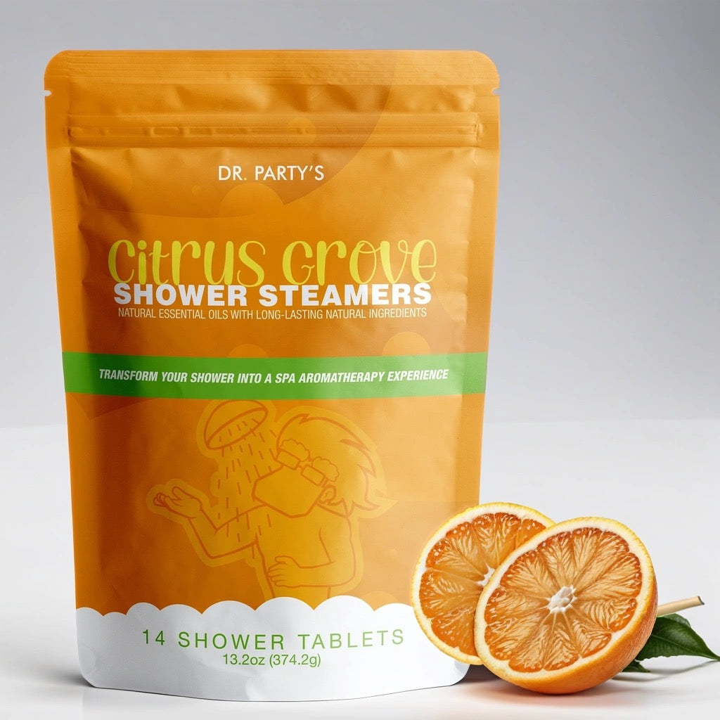Transform your shower into a citrus oasis with our 14-pack of orange-scented shower steamers, each one designed to envelop you in a wonderfully fresh aroma.