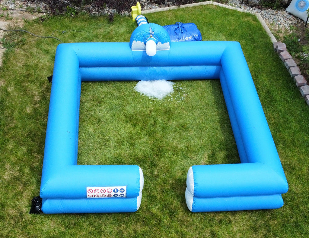 h*a様 セントポーリア AB Foam Party All in One Blue Short Wall Foam Pit - No Machine Needed