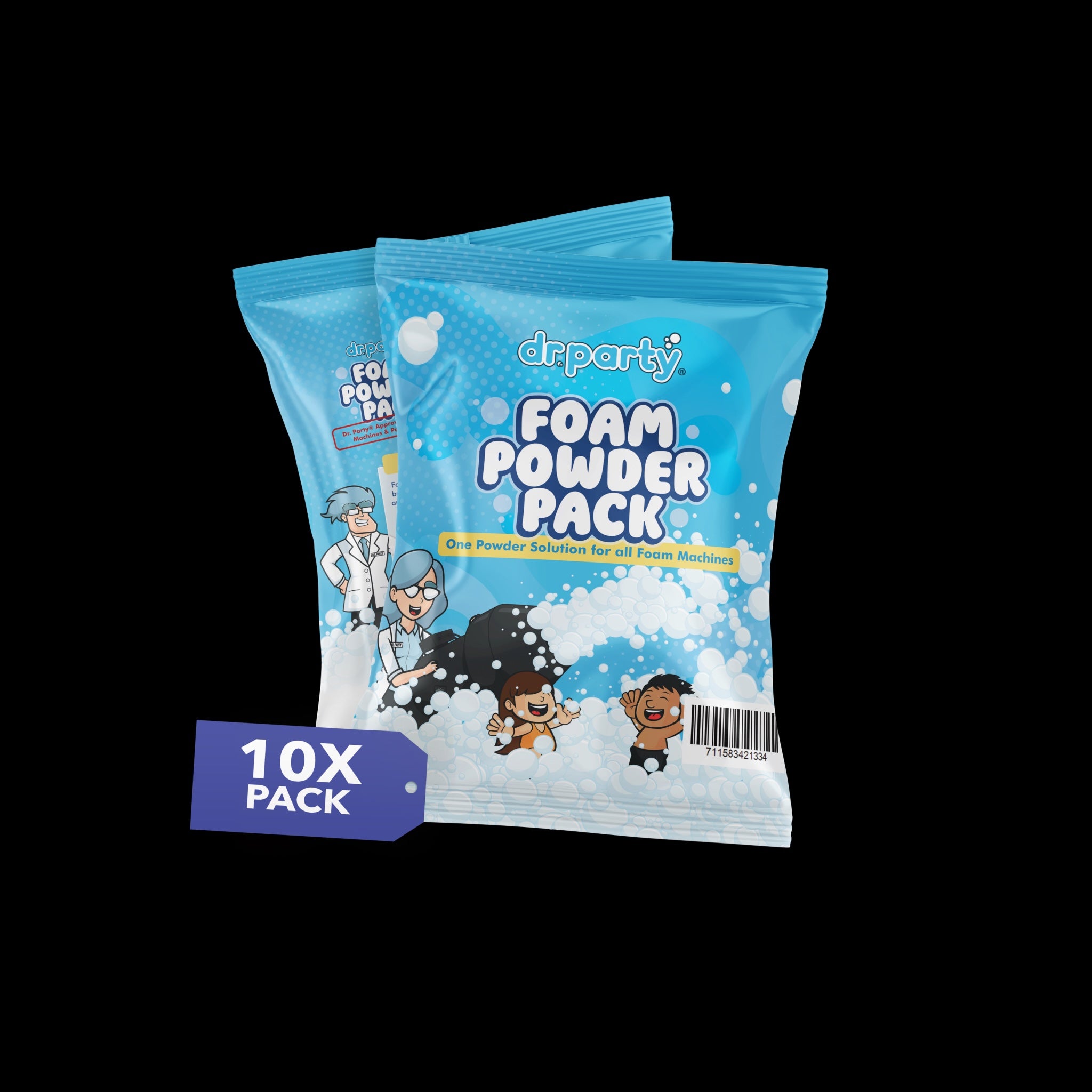 Foam Powder Packs – 10 Powder Packs (Foam Machine Solution