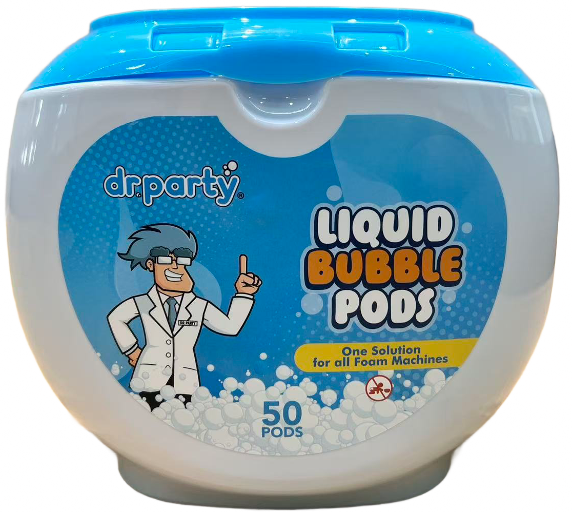 Bubble Foam Liquid Pods 50 Pack – Foam & Bubble Machine Enhancer ...