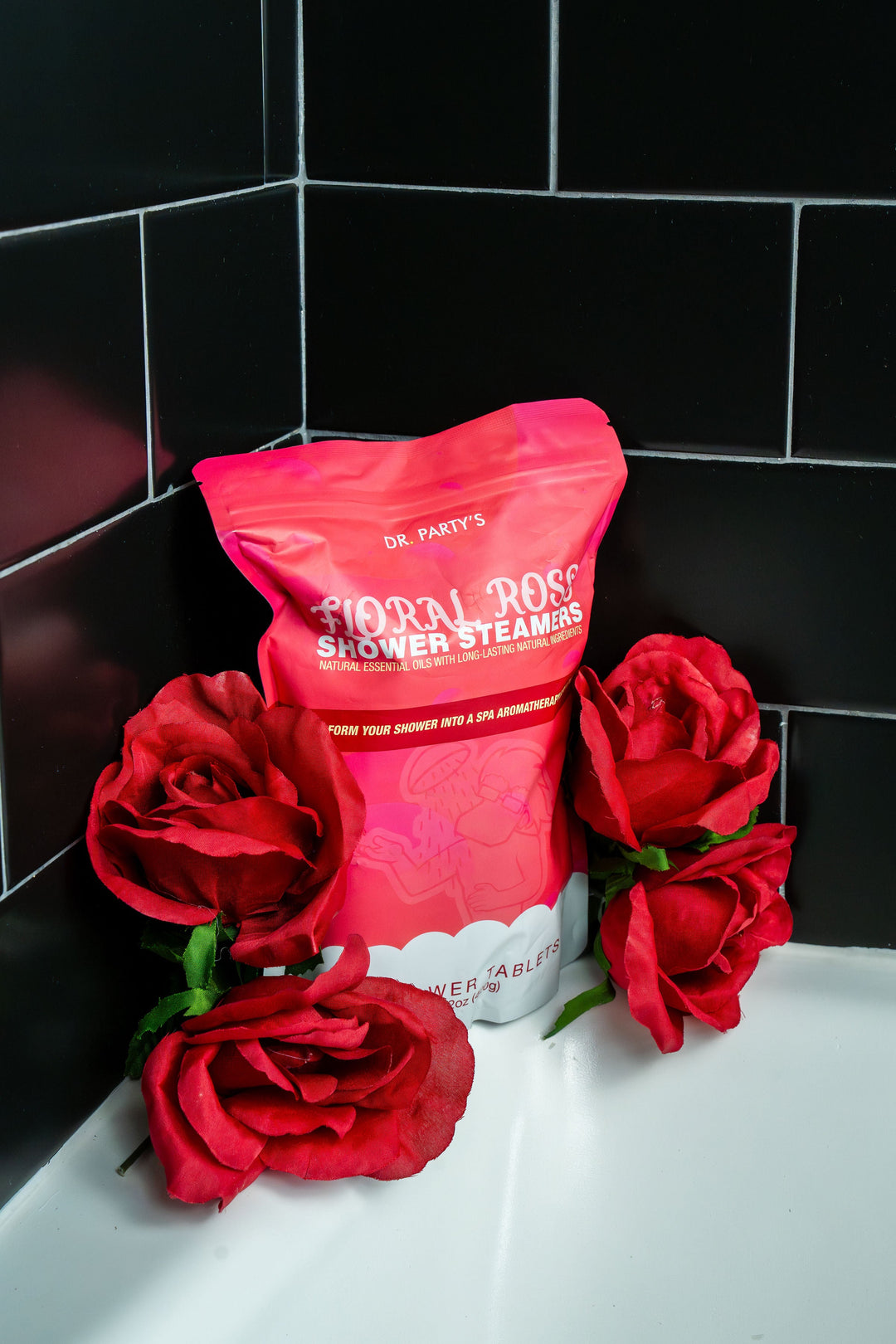 Elevate your shower to a luxurious spa with our rose steamers, available in packs of 14, each delivering the gentle and calming aroma of a rose garden.