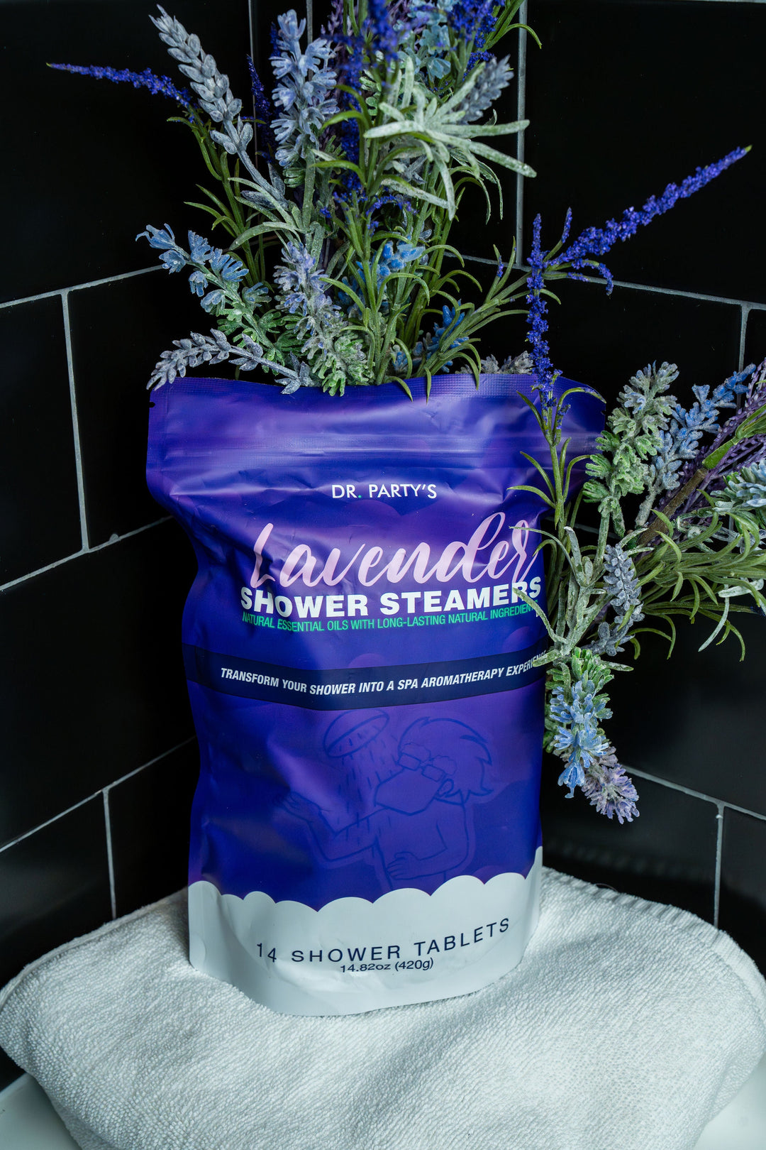 lavender shower plant Lavender Scented Shower Steamers