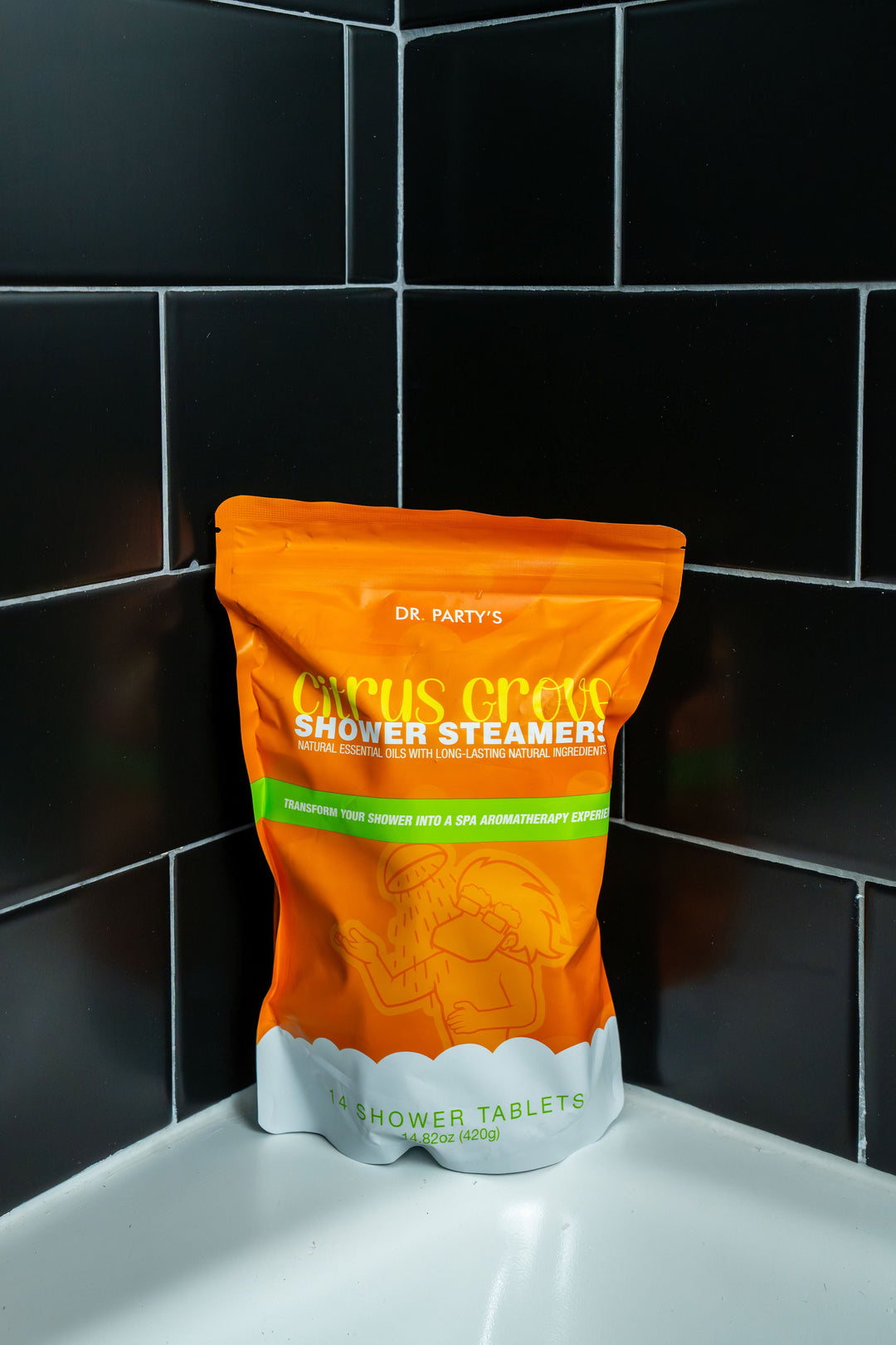 Revitalize your morning routine with our luxurious orange shower steamers, available in packs of 14, perfect for turning every shower into a spa-inspired getaway.