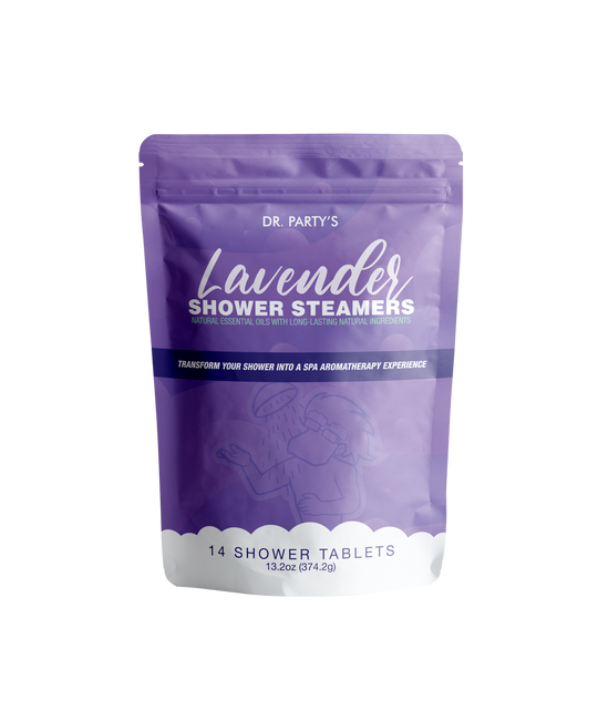 Experience the serenity of a spa day every day with our lavender-scented shower steamers, available in a pack of 14, perfect for infusing your routine with peaceful bliss.