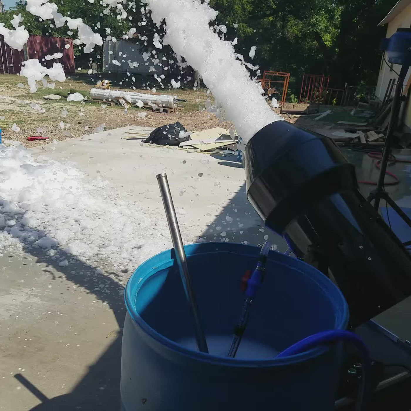 Mega Oscillating Foam Cannon