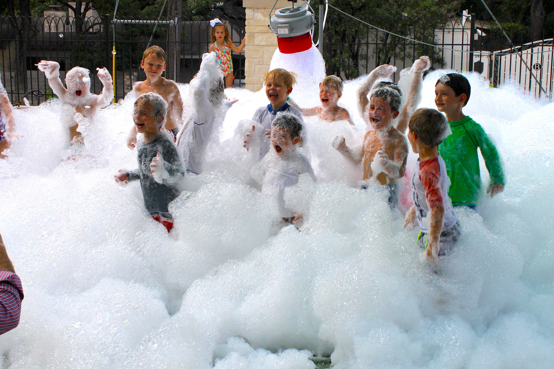 kids love a Super E Foam Machine